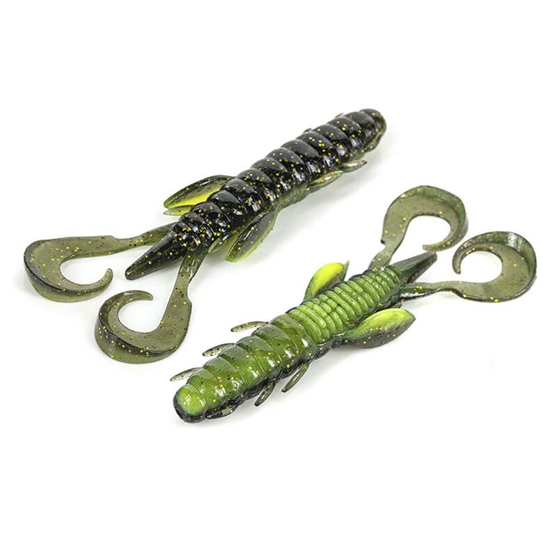 Leurre Souple Ecrevisse Molix Freaky Craw 4" 10cm, (x5) - Ecrevisses / Créatures | Pacific Pêche