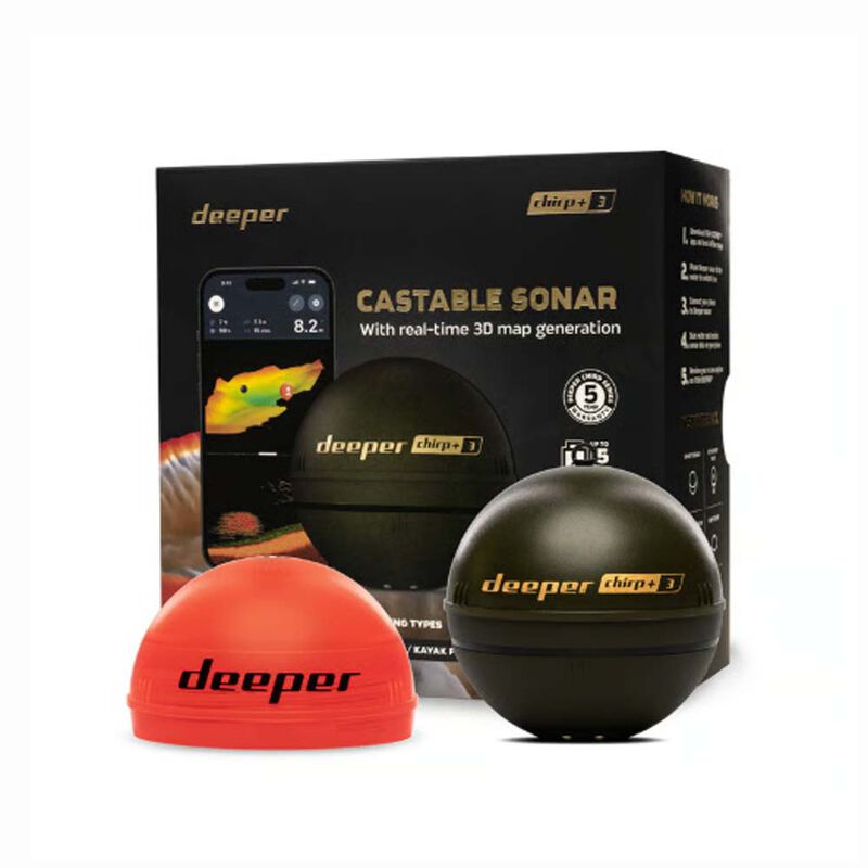 Sondeur Deeper Chirp + 3D - Sondeurs | Pacific Pêche