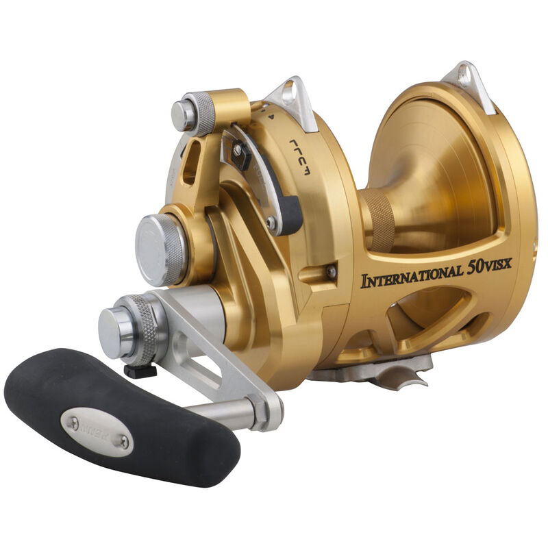 Moulinet tra&icirc;ne penn international 12 vi vsx s&eacute;rie gold - Moulinets tambour Tournant | Pacific P&ecirc;che