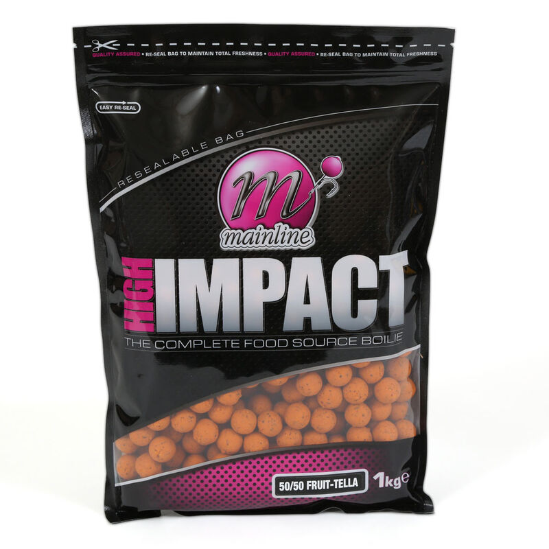 Bouillettes carpe mainline high impact boilie 50/50 fruit tella 15mm - Denses | Pacific P&ecirc;che