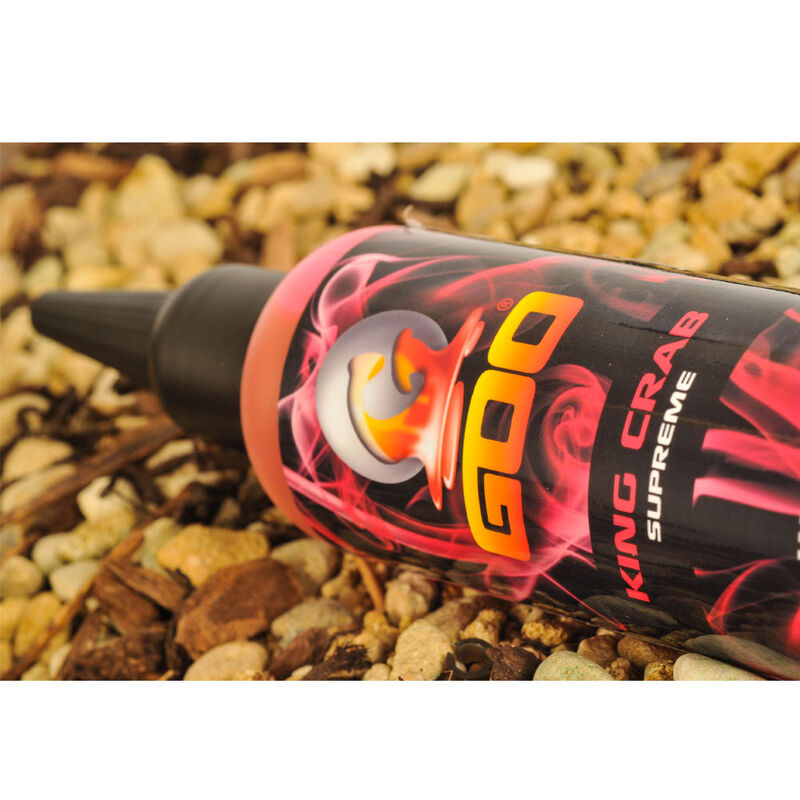 Booster carpe goo king crab supreme bait smoke - Boosters / dips | Pacific P&ecirc;che