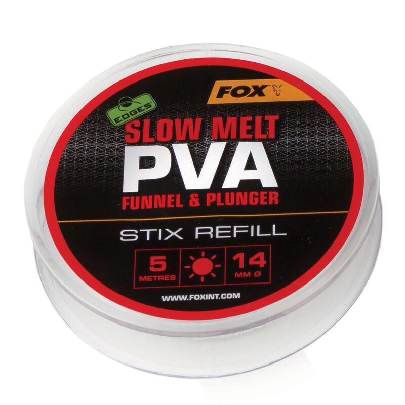 Recharge filet soluble fox edges pva mesh 5m slow melt refills - Filets | Pacific Pêche