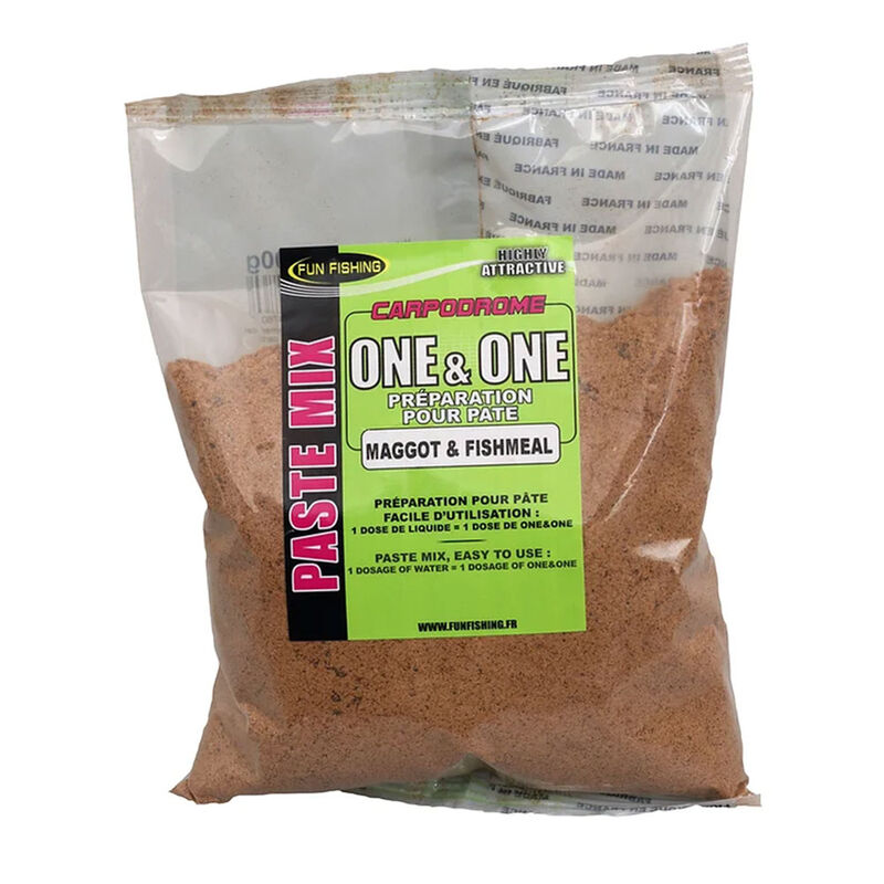 Pate d'Eschage Fun Fishing One and One Maggot Fishmeal - Pâtes D'eschage | Pacific Pêche