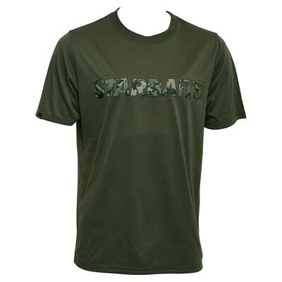 Tee-Shirt Green Camo Starbaits - T-shirts manches courtes | Pacific P&ecirc;che