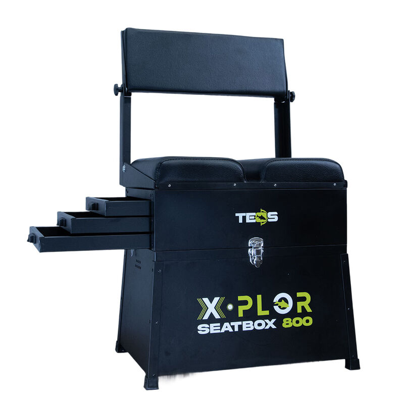 Panier de pêche au coup teos alu large 3 tiroirs avec dossier - Paniers | Pacific Pêche