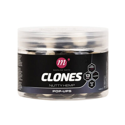 Pop-Ups Mainline Clones Nutty Hemp 13mm 150ml - Flottantes | Pacific P&ecirc;che