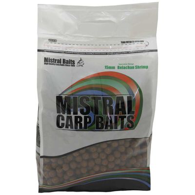 Bouillettes Mistral Belachan Shrimp 15mm - Denses | Pacific Pêche