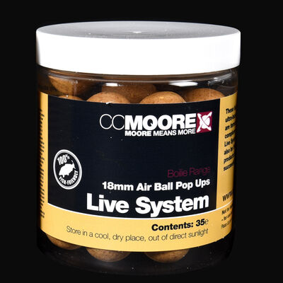 Pop Up CC More Life System Air ball 18mm - Flottantes | Pacific Pêche