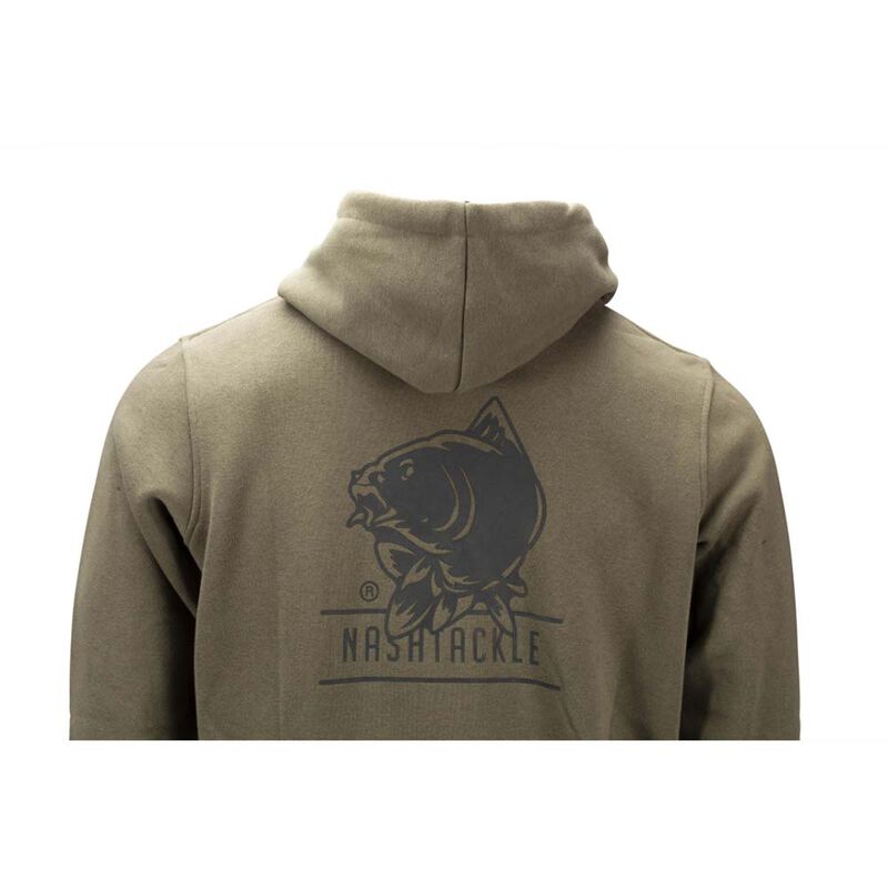Sweat Nash Tackle Hoody Green - Sweats | Pacific P&ecirc;che
