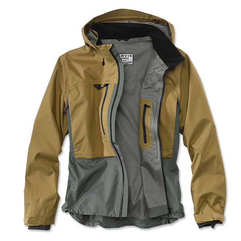 Veste pro wading jacket orvis (black/ash) coloris noir et cendre - Vestes/Gilets | Pacific P&ecirc;che