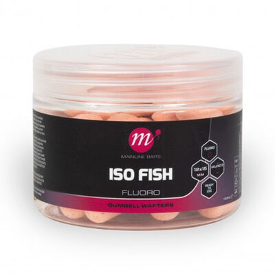 Dumbell Wafters Fluoro Mainline ISO Fish 12&times;15mm - Equilibr&eacute;es | Pacific P&ecirc;che