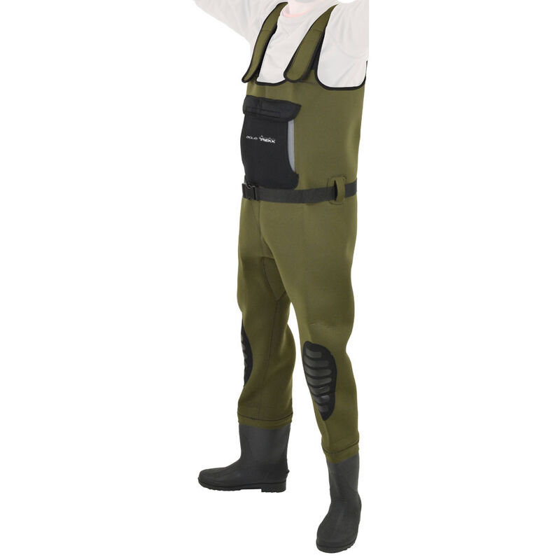 Waders néoprène luxe 4mm aquatrekk + bottes à semelles crantées - Waders | Pacific Pêche