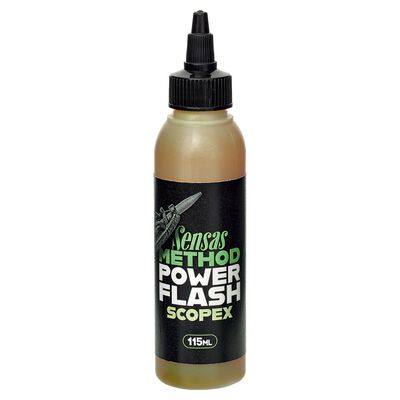 Attractant Sensas Power Flash Scopex 115 ml - Additifs | Pacific P&ecirc;che