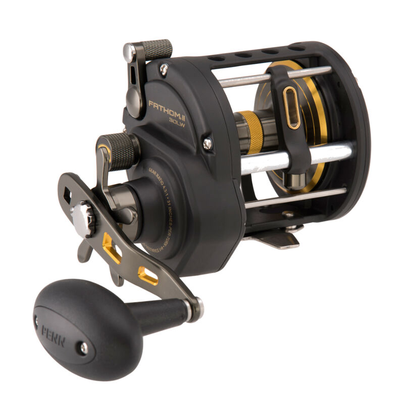 Moulinet penn fathom ii level wind taille 30 - Moulinets tambour Tournant | Pacific P&ecirc;che