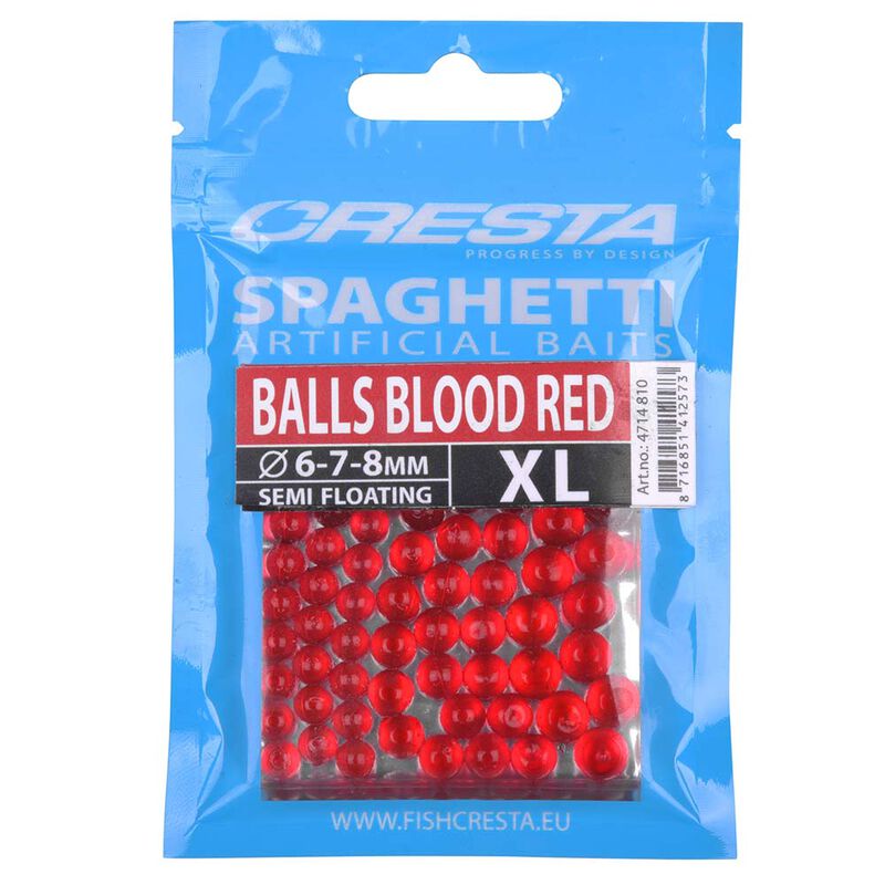Appâts Artificiels Cresta Spaghetti Balls XL (x8) - Appâts artificiels | Pacific Pêche