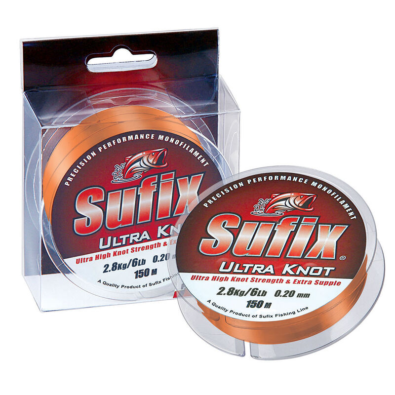 Fil nylon fuo sufix bicolor 150 m - Indicateurs | Pacific P&ecirc;che