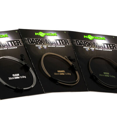 Leader Korda Dark Matter Drop Off Inline 30lb 30cm - Leaders | Pacific P&ecirc;che