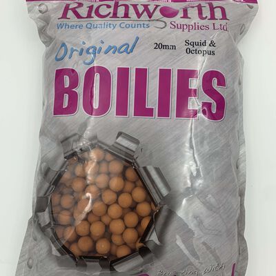 Bouillettes Richworth Squid Octopus 1kg - Denses | Pacific Pêche
