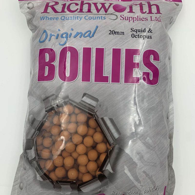Bouillettes Richworth Squid Octopus 1kg - Denses | Pacific Pêche
