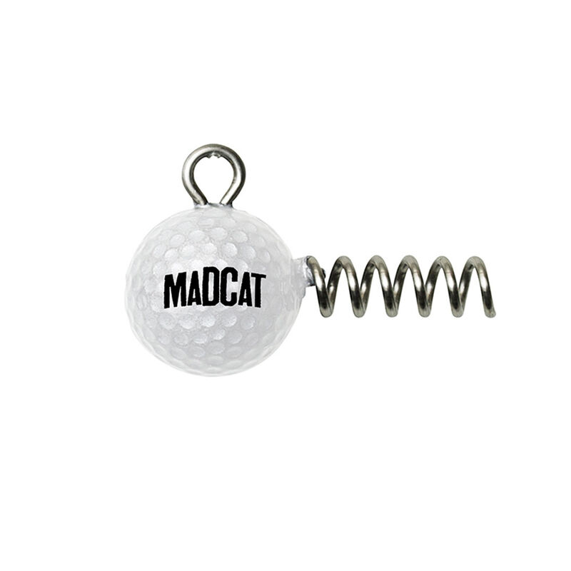 T&ecirc;te plomb&eacute;e silure madcat golf ball screw-in jighead (x2) - T&ecirc;tes plomb&eacute;es | Pacific P&ecirc;che