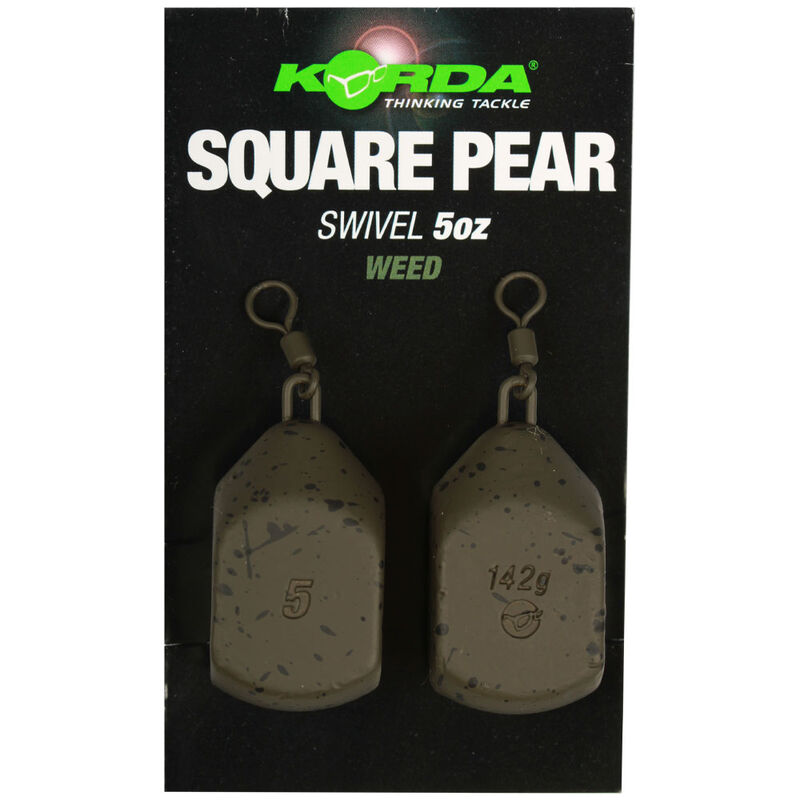 Plomb &agrave; &eacute;merillon korda square pear swivel (x2) - Emerillons | Pacific P&ecirc;che