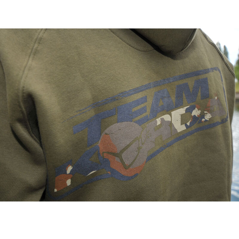 Sweat &agrave; capuche korda tk hoodie dark olive - Sweats | Pacific P&ecirc;che