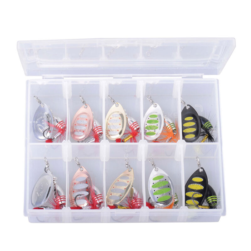 Kit de cuill&egrave;res tournantes carnassier savage gear kit rotex spinner (x10) - Packs et ensembles | Pacific P&ecirc;che