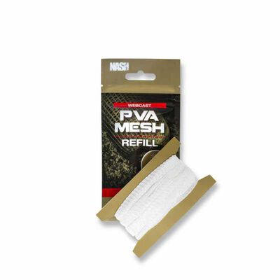 Recharge Filet Soluble Nash Webcast Ultra Weave PVA Refill Wide 37mm - Filets | Pacific Pêche