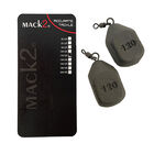 Plomb Square Pear Swivel Carp (x2) - Emerillons | Pacific Pêche