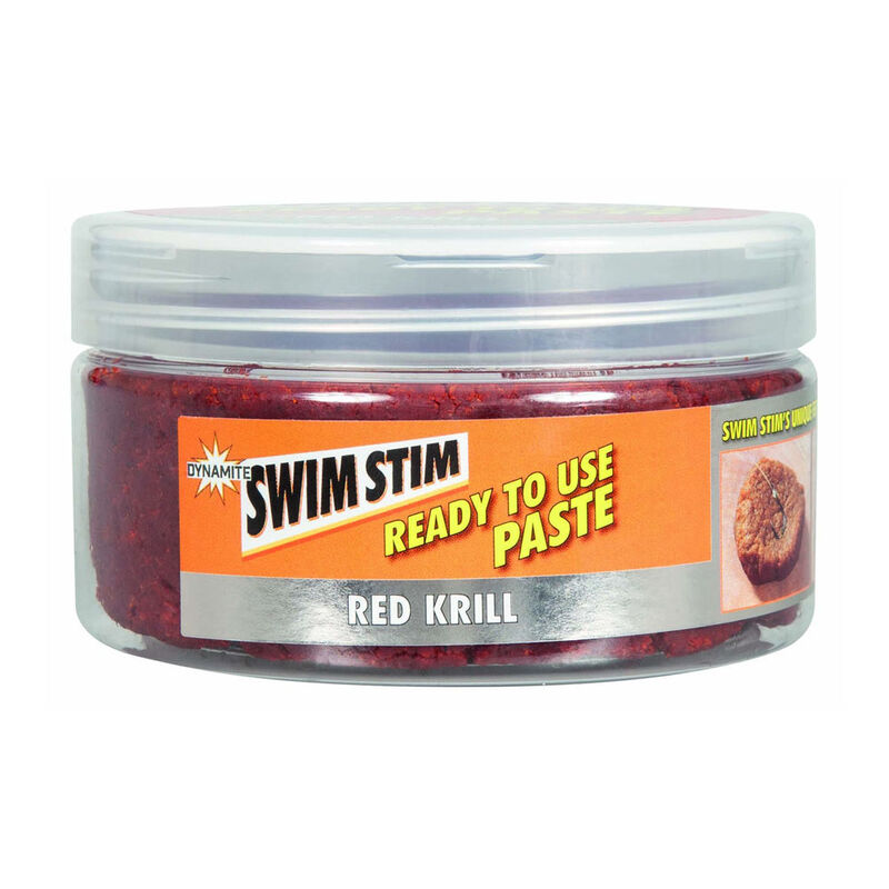 Pâtes Dynamite Baits Swin Stim Ready Paste Red Krill - Pâtes D'eschage | Pacific Pêche
