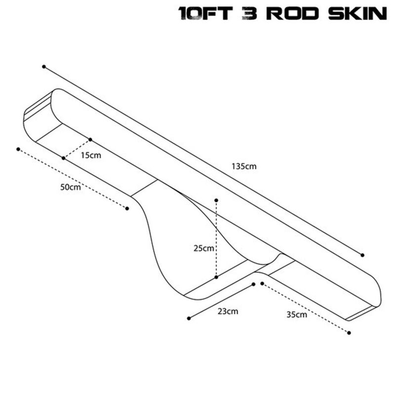 Fourreaux Nash ScopeOPS Soft Protect 10ft 3RodSkin - Fourreaux | Pacific Pêche