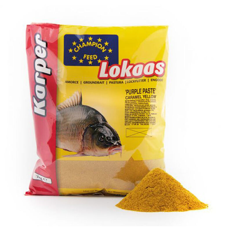 Pate Champion Feed Purple Paste Caramel Yellow 1kg - Pâtes D'eschage | Pacific Pêche