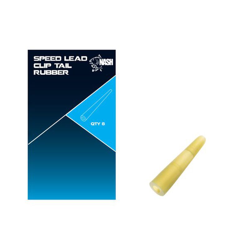Tétines de Clip Plomb Nash Speed Lead Clip Tail Rubber - Clip plombs et cônes | Pacific Pêche