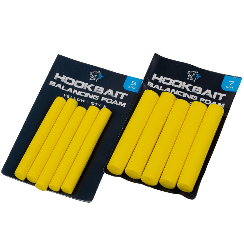 Cylindre de mousse carpe nash bait balancing foam 7mm (x5) - Matériaux Flottants | Pacific Pêche