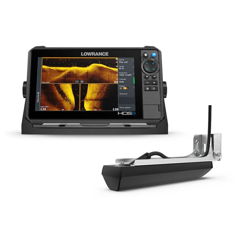 Sondeur GPS Lowrance HDS PRO 9" Combin&eacute; tactile multifonctions avec sonde Active Imaging HD 3en1 - Sondeurs | Pacific P&ecirc;che