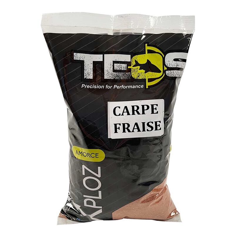 Amorçe Teos Xploz Carpe Fraise 1kg - Amorces | Pacific Pêche