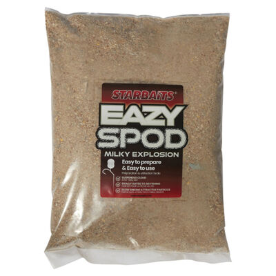 Spod Mix Starbaits Eazy Spod Milky  4.5kg - Sticks Mix | Pacific Pêche
