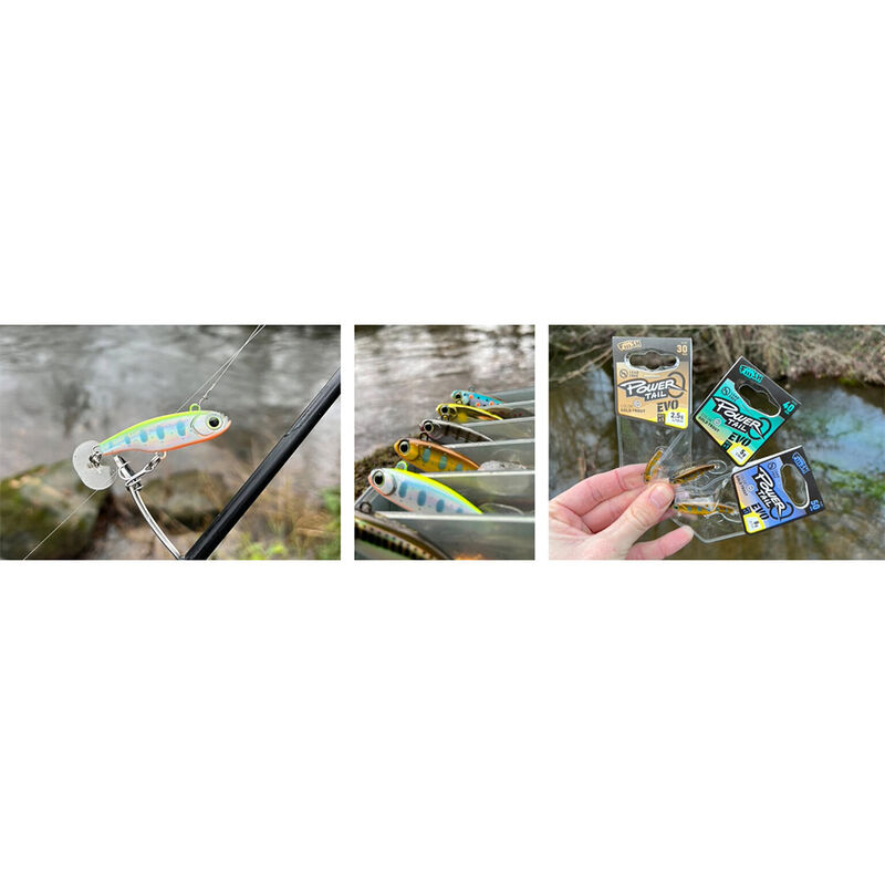 Leurre M&eacute;tallique Fiiish Power Tail Evo 3cm, 2.5g - Spintail | Pacific P&ecirc;che