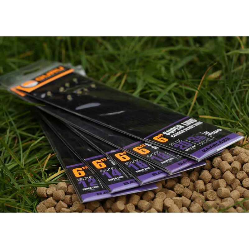 Hame&ccedil;ons mont&eacute;s coup guru super lwg ready rigs 15cm (x8) - Hame&ccedil;ons / bas de ligne feeder | Pacific P&ecirc;che