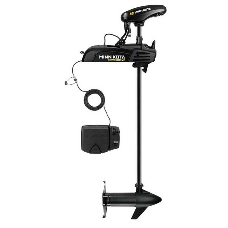 Moteur Electrique Avant Minn Kota POWERDRIVE 55 - 55 lbs - 12 Vcc - 137 cm - Moteurs &eacute;lectriques | Pacific P&ecirc;che