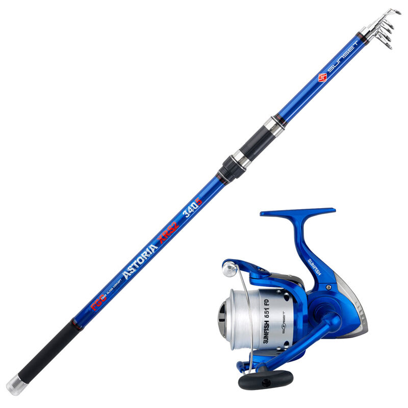 Ensemble bord&bateau sunset astoria 3.40m + moulinet sunfish 651fd - Packs et ensembles | Pacific P&ecirc;che