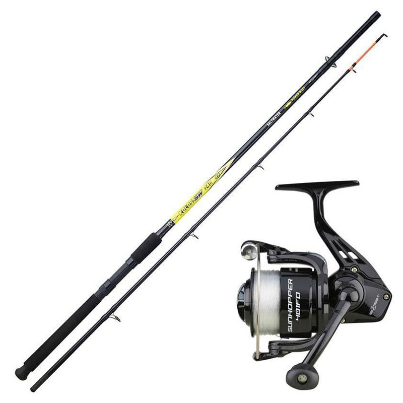Ensemble Sunset Koloss SW 2.10m, 100-300g + Moulinet Sunhopper SWF 651 Fd - Packs et ensembles | Pacific Pêche