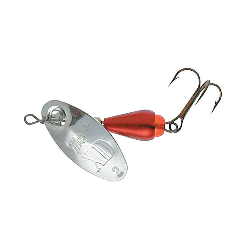 Cuill&egrave;re tournante mepps xd argent/rouge (x2) - Cuill&egrave;res | Pacific P&ecirc;che