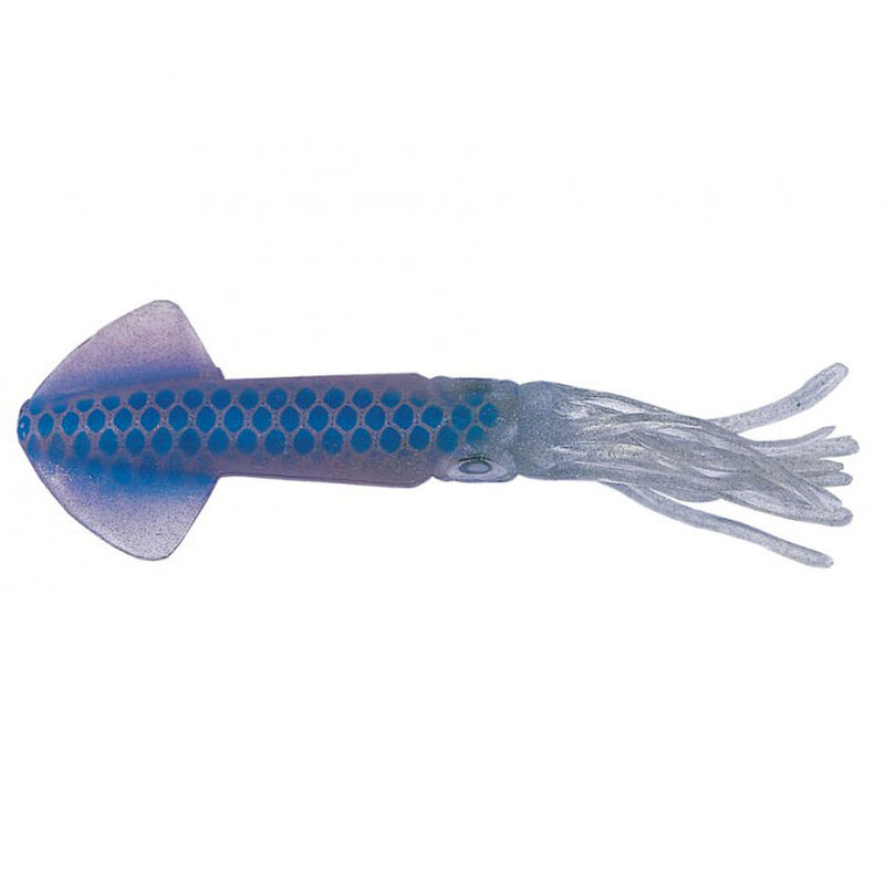 Leurre de traîne flashmer encornet monté écaille violette 12cm - Leurres octopus | Pacific Pêche