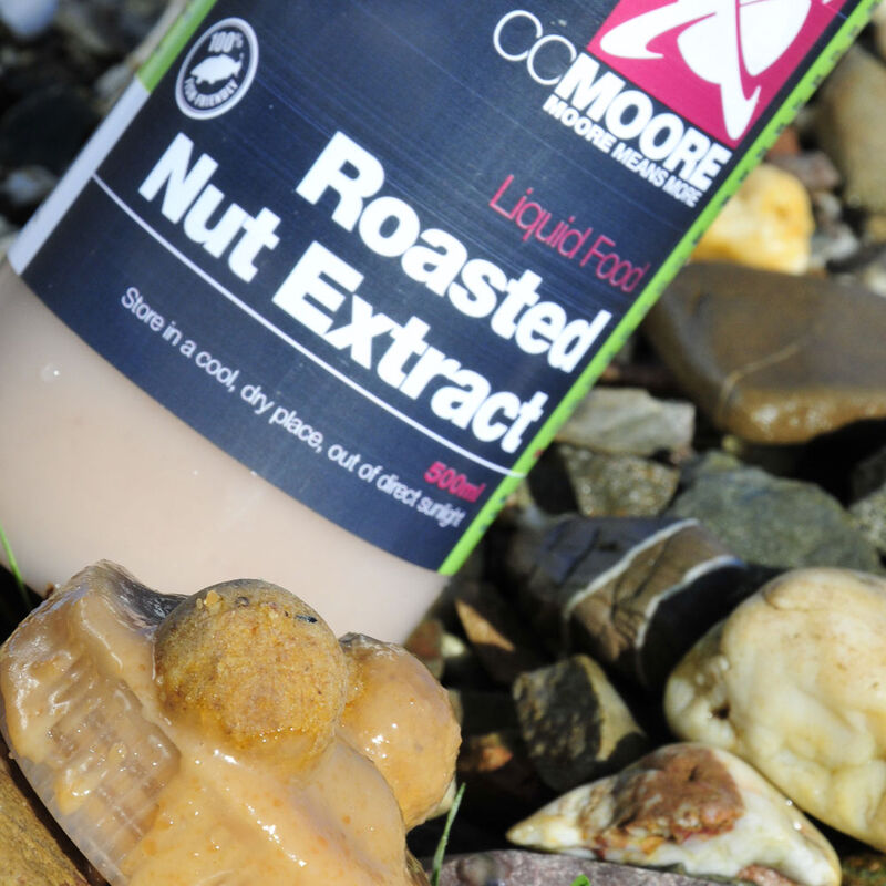 Liquide de trempage carpe cc moore roasted nut extract 500ml - Boosters / dips | Pacific Pêche