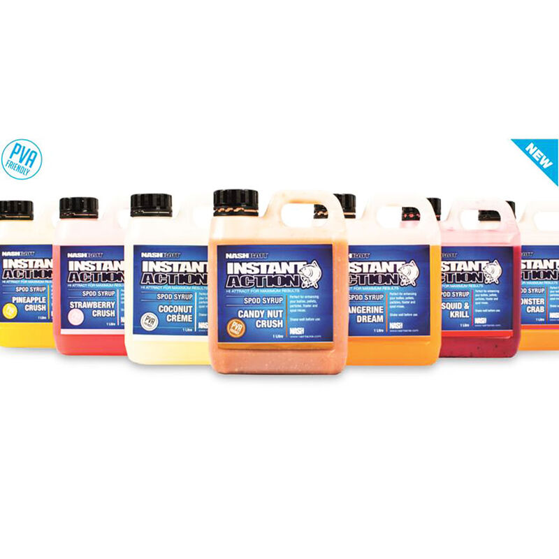 Booster carpe nash strawberry crush spod syrup 1l - Boosters / dips | Pacific P&ecirc;che