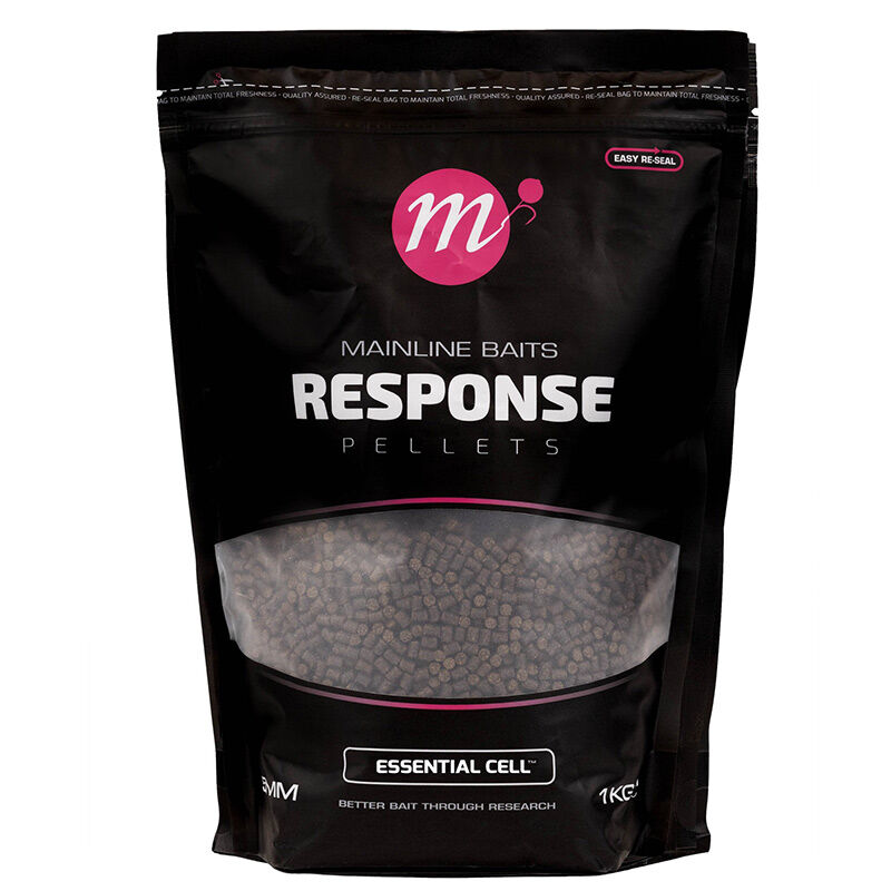 Pellets Mainline Response Essential Cell 5 mm 1Kg - Amor&ccedil;ages | Pacific P&ecirc;che
