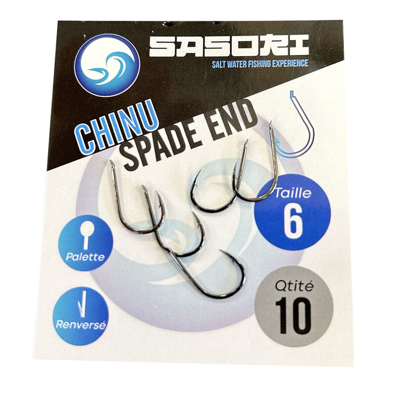 Hame&ccedil;ons Sasori Chinu Spade End - Simples | Pacific P&ecirc;che