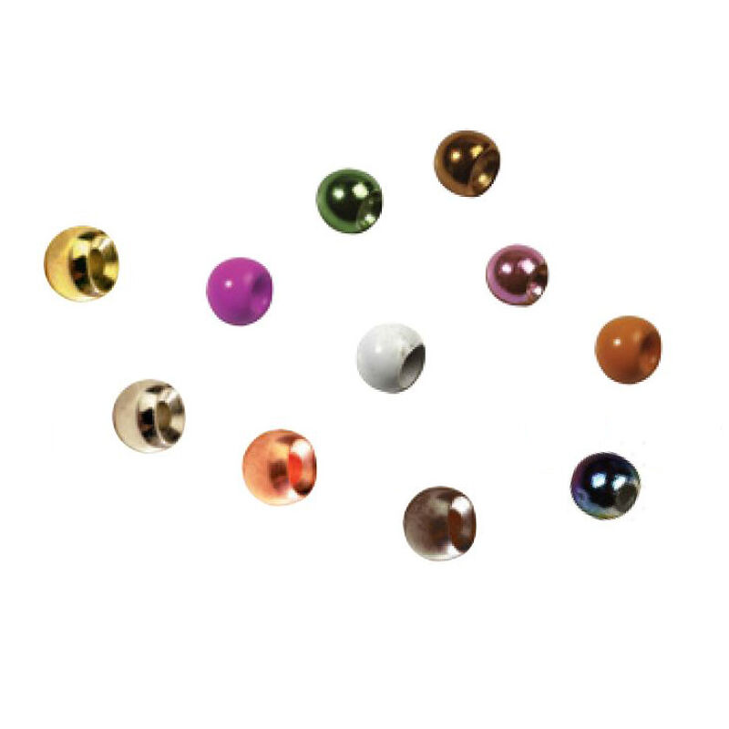 Fly tying billes laiton jmc  (x25) 2,4 mm - Lests/Billes/Yeux | Pacific Pêche