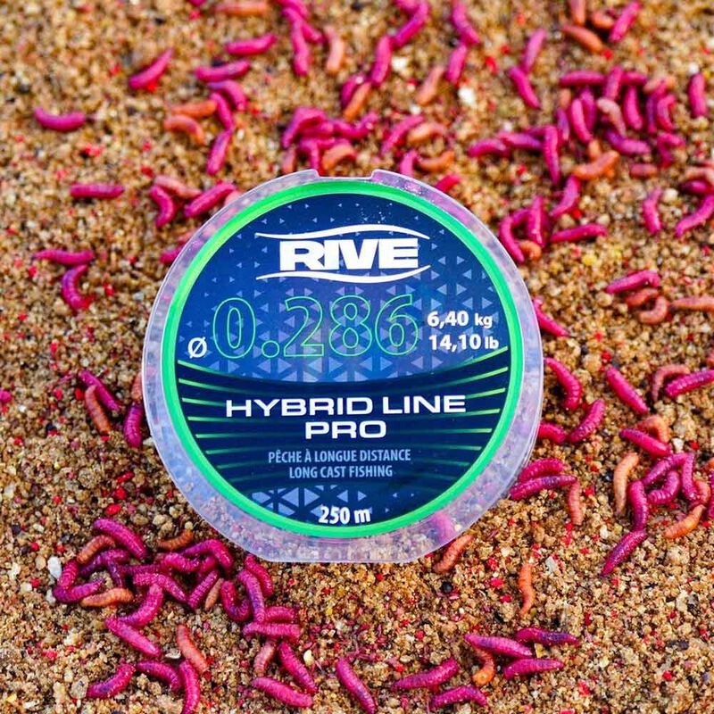 Nylon RIVE HYBRID LINE PRO 250M 28,6/100 - Nylons Feeder | Pacific Pêche